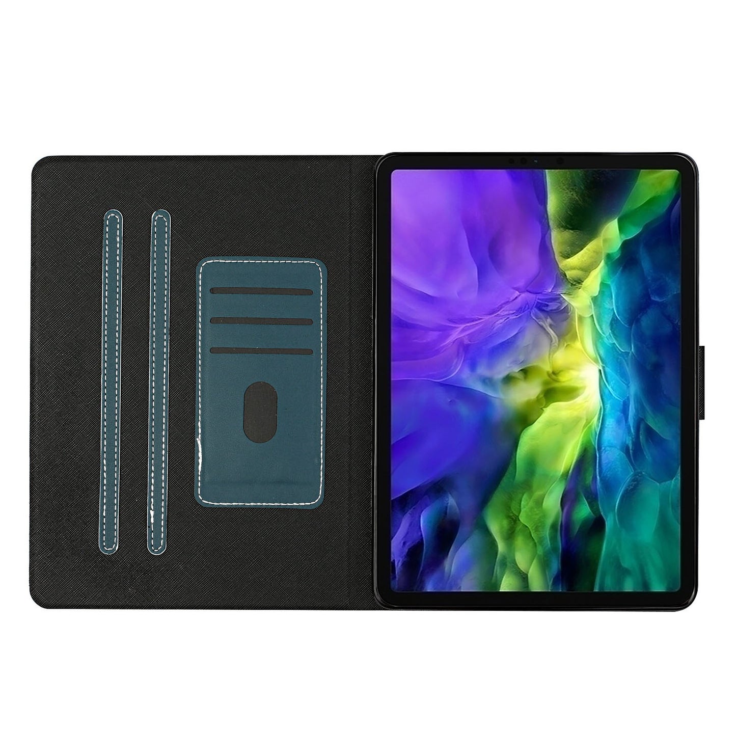 Auto Wake Sleep Stand Smart Leather Tablet Cover for iPad Air (2020)/Air (2022)/Pro 11-inch (2020) (2018)