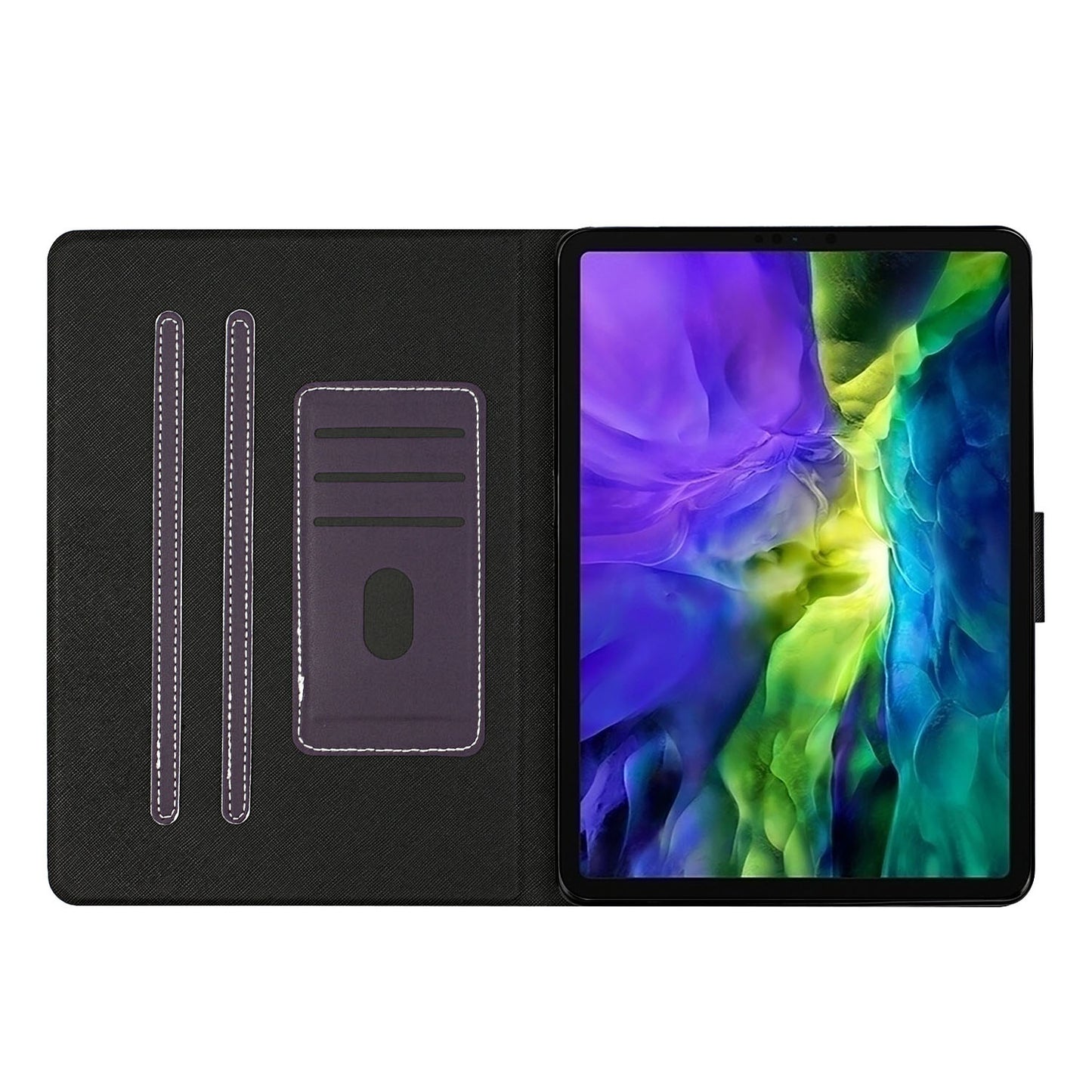 Auto Wake Sleep Stand Smart Leather Tablet Cover for iPad Air (2020)/Air (2022)/Pro 11-inch (2020) (2018)