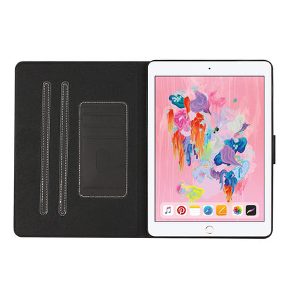 Auto Wake Sleep Stand Smart Leather Tablet Cover for iPad Air (2013) / iPad Air 2 / iPad 9.7-inch (2017) / iPad 9.7-inch (2018)