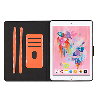 Auto Wake Sleep Stand Smart Leather Tablet Cover for iPad Air (2013) / iPad Air 2 / iPad 9.7-inch (2017) / iPad 9.7-inch (2018)