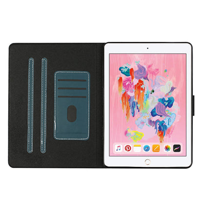 Auto Wake Sleep Stand Smart Leather Tablet Cover for iPad Air (2013) / iPad Air 2 / iPad 9.7-inch (2017) / iPad 9.7-inch (2018)