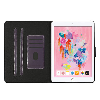 Auto Wake Sleep Stand Smart Leather Tablet Cover for iPad Air (2013) / iPad Air 2 / iPad 9.7-inch (2017) / iPad 9.7-inch (2018)