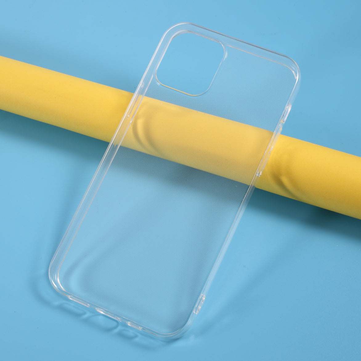 Clear TPU Case for Apple iPhone 12 Transparent Cell Phone Back Case