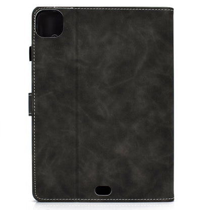 Solid Color Card Slots Stand Flip Leather Protective Shell for iPad Pro 11-inch (2020) / iPad Pro 11-inch (2018)