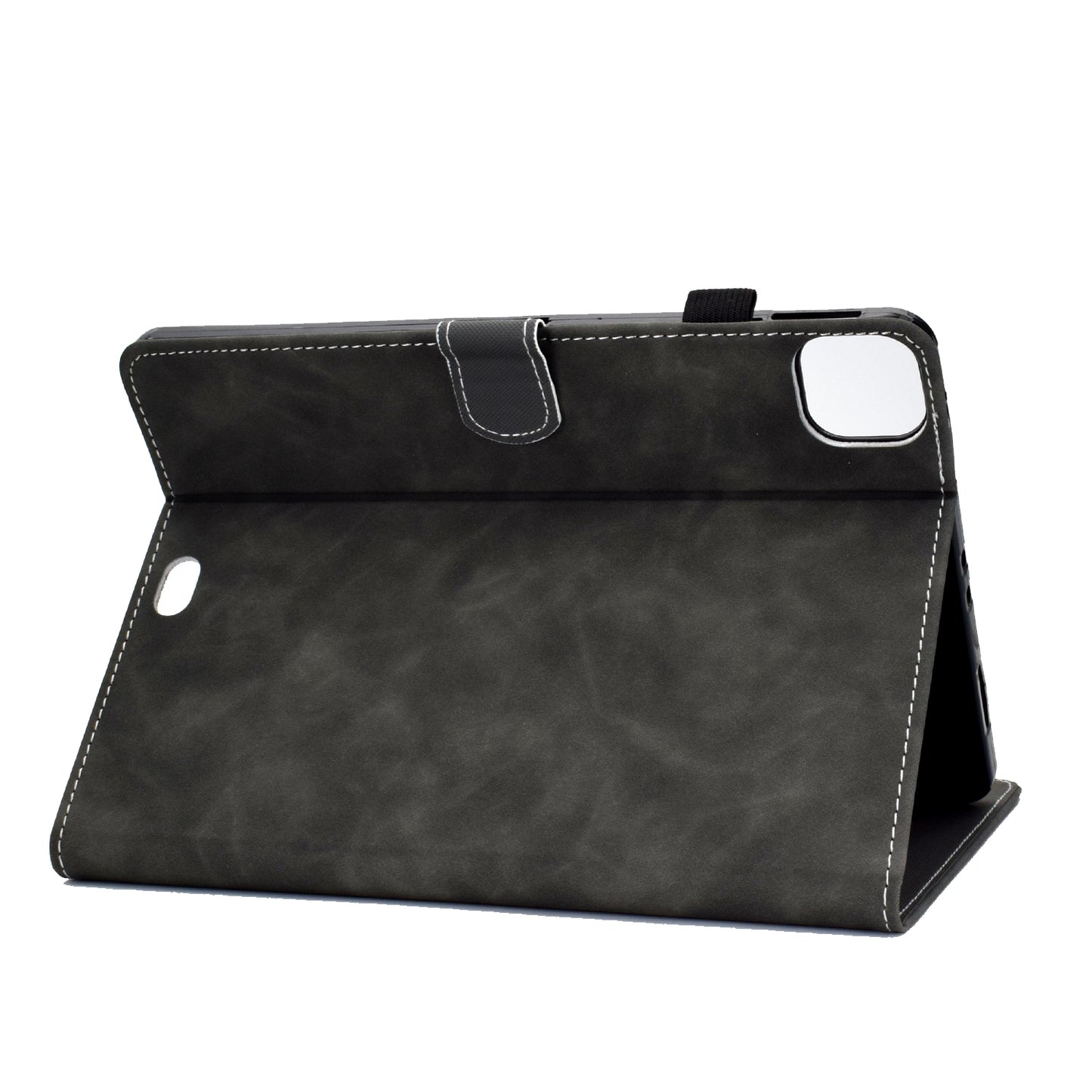 Solid Color Card Slots Stand Flip Leather Protective Shell for iPad Pro 11-inch (2020) / iPad Pro 11-inch (2018)