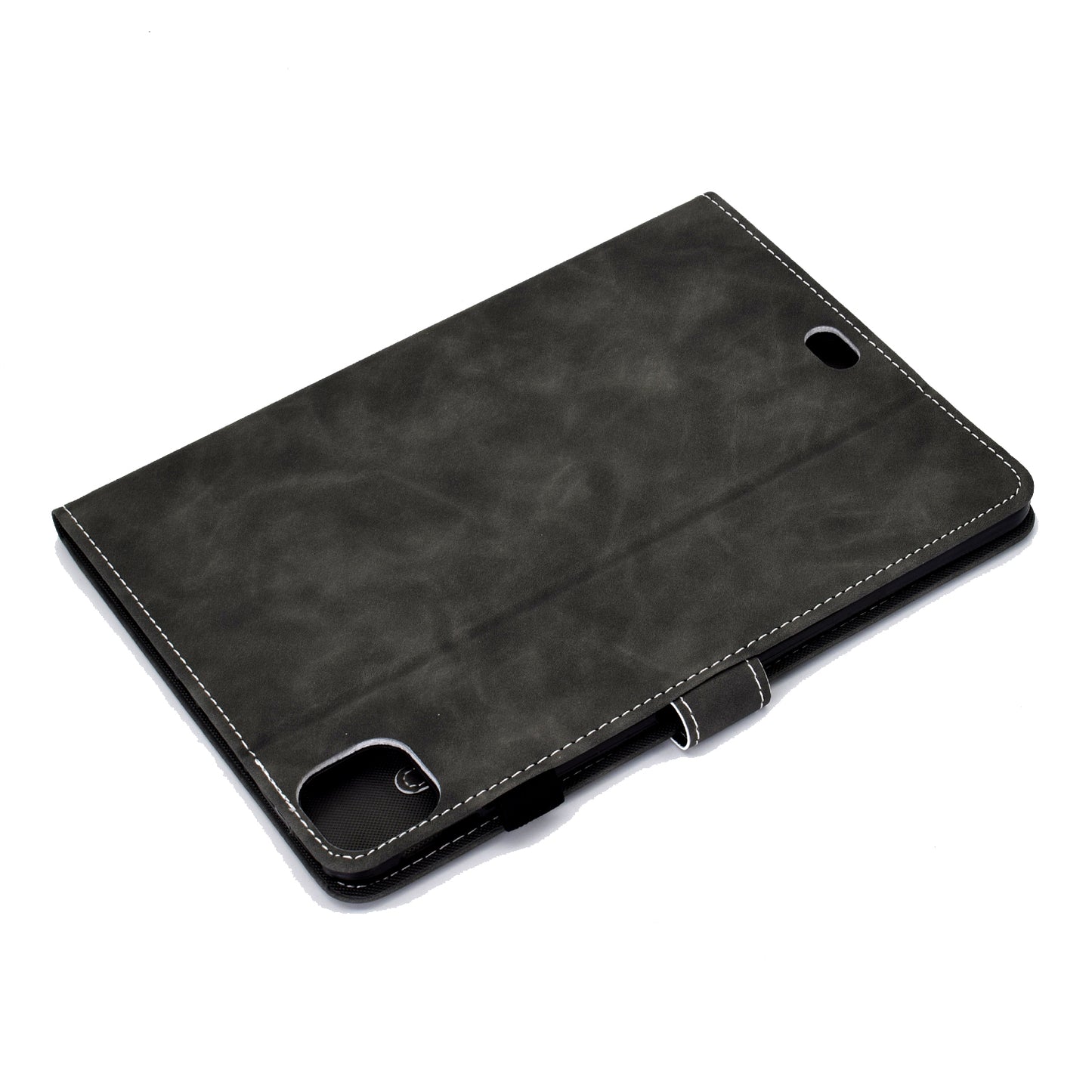 Solid Color Card Slots Stand Flip Leather Protective Shell for iPad Pro 11-inch (2020) / iPad Pro 11-inch (2018)