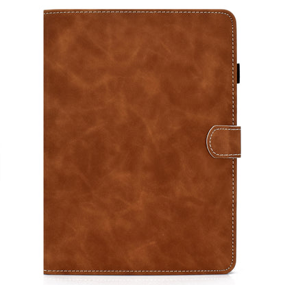Solid Color Card Slots Stand Flip Leather Protective Shell for iPad Pro 11-inch (2020) / iPad Pro 11-inch (2018)