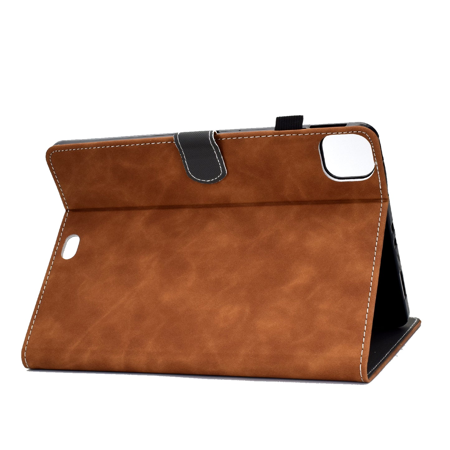 Solid Color Card Slots Stand Flip Leather Protective Shell for iPad Pro 11-inch (2020) / iPad Pro 11-inch (2018)