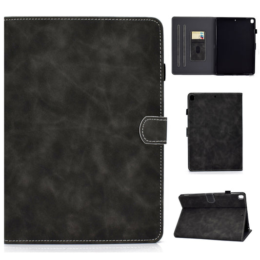 Solid Color Card Slots Stand Flip Leather Protective Cover for iPad 10.2 (2021)/(2020)/(2019) / iPad Air 10.5 inch (2019)