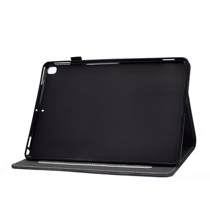 Solid Color Card Slots Stand Flip Leather Protective Cover for iPad 10.2 (2021)/(2020)/(2019) / iPad Air 10.5 inch (2019)