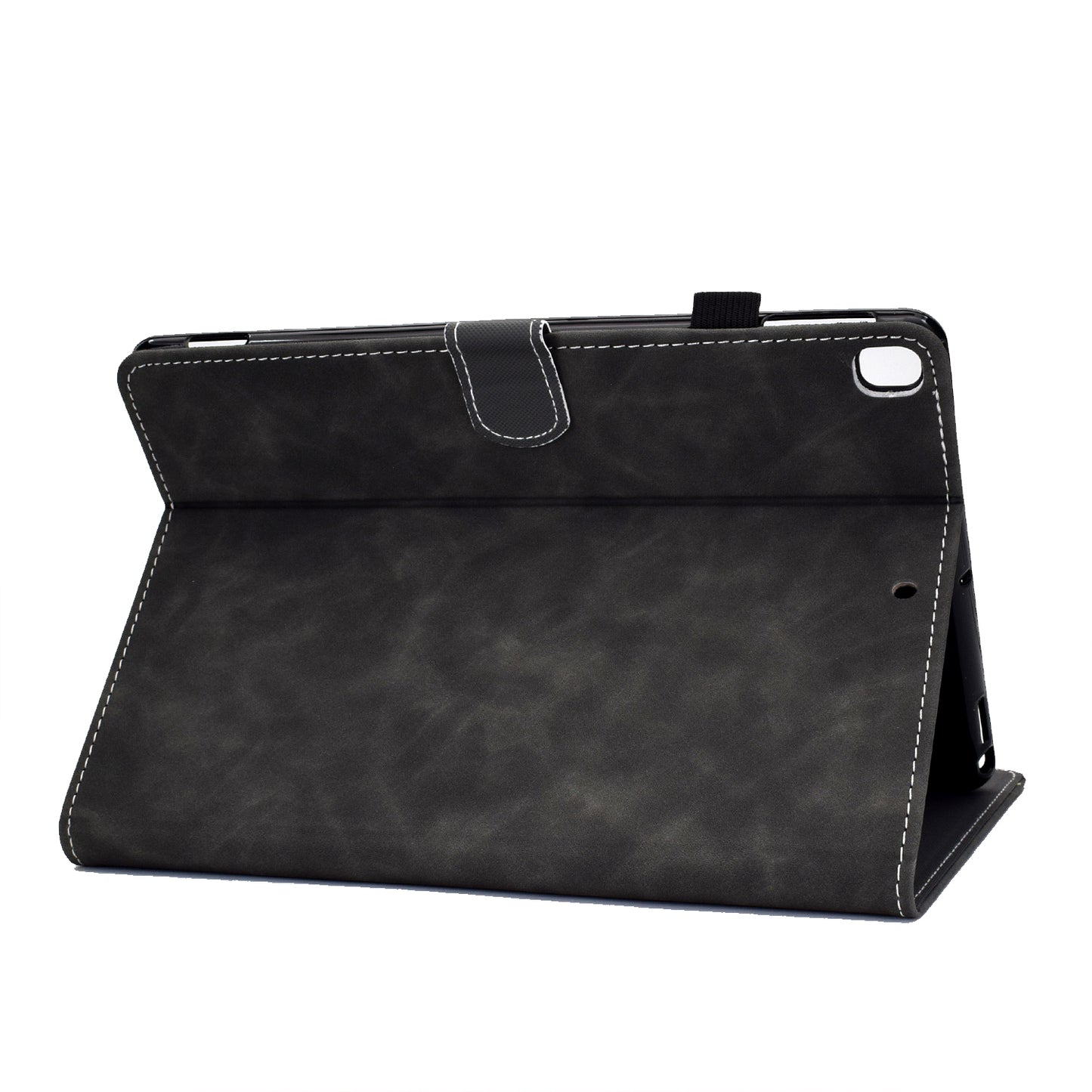 Solid Color Card Slots Stand Flip Leather Protective Cover for iPad 10.2 (2021)/(2020)/(2019) / iPad Air 10.5 inch (2019)