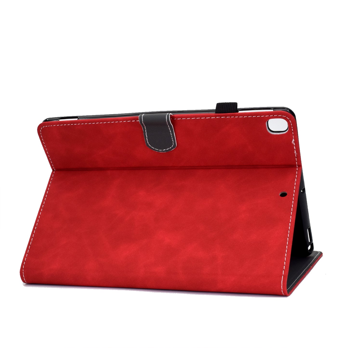 Solid Color Card Slots Stand Flip Leather Protective Cover for iPad 10.2 (2021)/(2020)/(2019) / iPad Air 10.5 inch (2019)