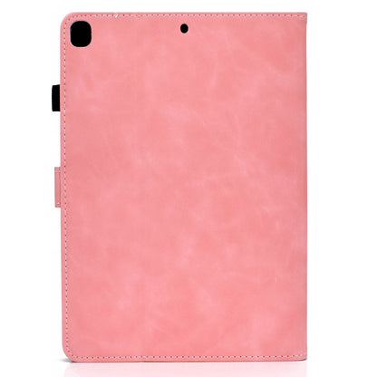 Solid Color Card Slots Stand Flip Leather Protective Cover for iPad 10.2 (2021)/(2020)/(2019) / iPad Air 10.5 inch (2019)