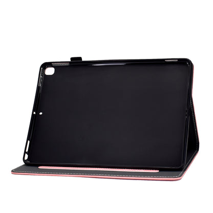 Solid Color Card Slots Stand Flip Leather Protective Cover for iPad 10.2 (2021)/(2020)/(2019) / iPad Air 10.5 inch (2019)