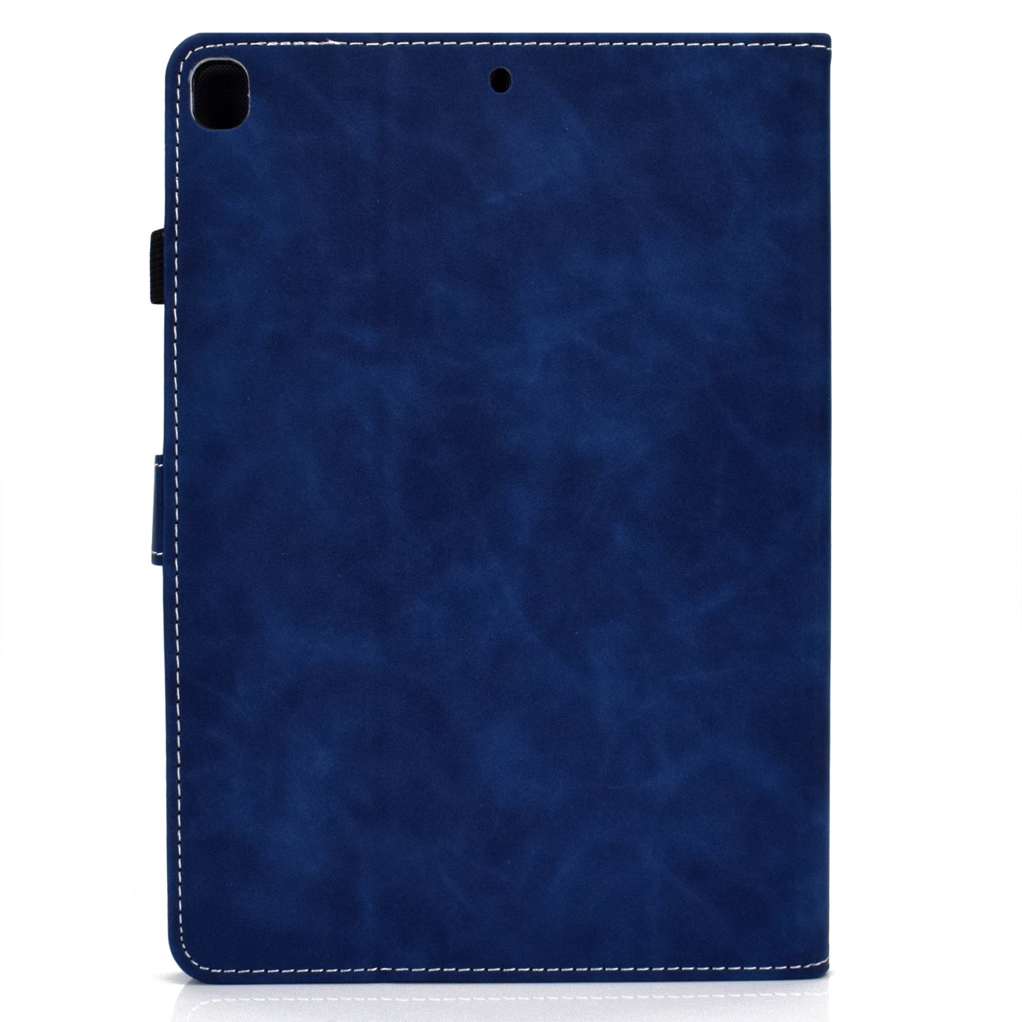 Solid Color Card Slots Stand Flip Leather Protective Cover for iPad 10.2 (2021)/(2020)/(2019) / iPad Air 10.5 inch (2019)