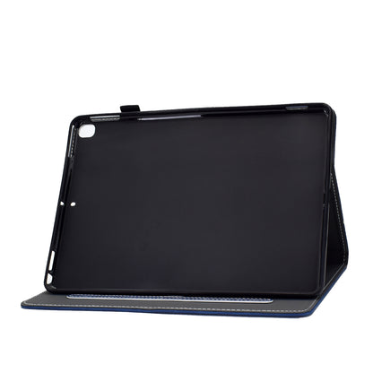 Solid Color Card Slots Stand Flip Leather Protective Cover for iPad 10.2 (2021)/(2020)/(2019) / iPad Air 10.5 inch (2019)