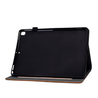 Solid Color Card Slots Stand Flip Leather Protective Cover for iPad 10.2 (2021)/(2020)/(2019) / iPad Air 10.5 inch (2019)