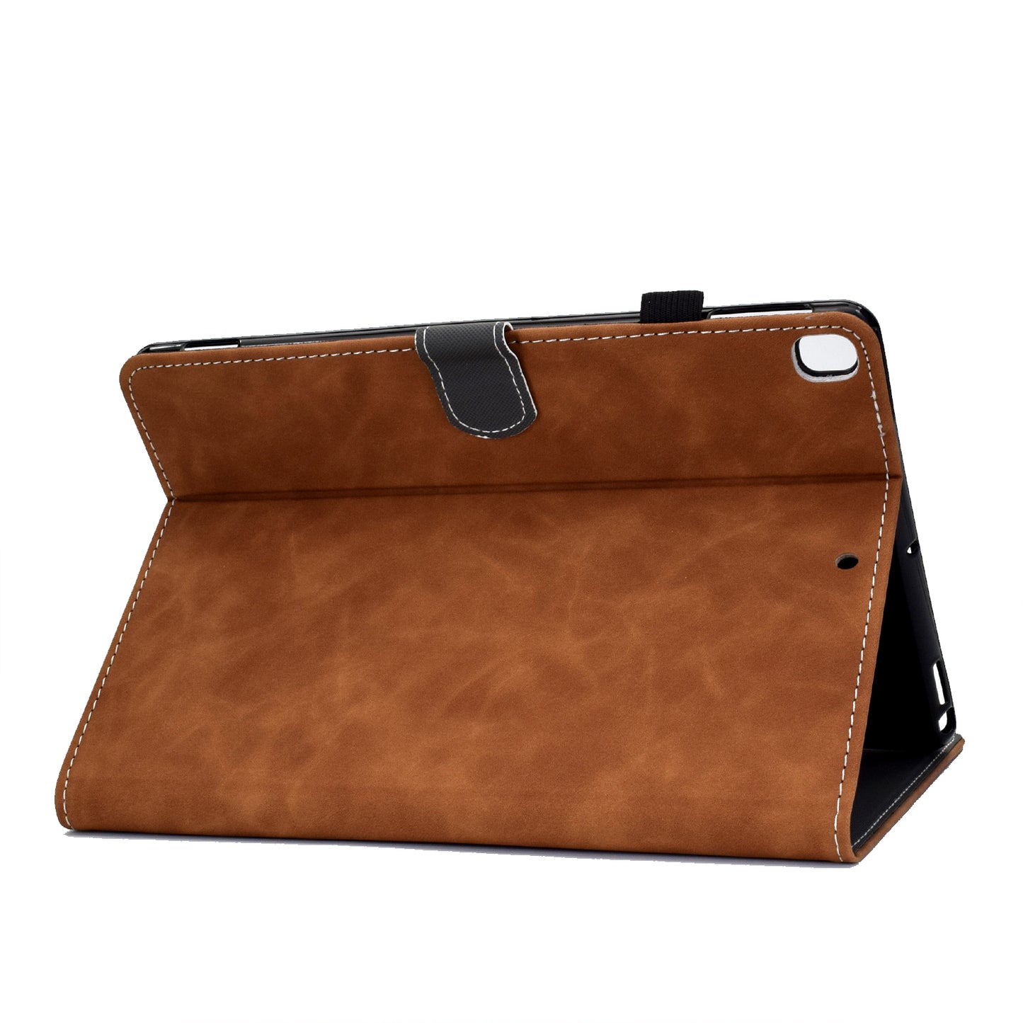 Solid Color Card Slots Stand Flip Leather Protective Cover for iPad 10.2 (2021)/(2020)/(2019) / iPad Air 10.5 inch (2019)