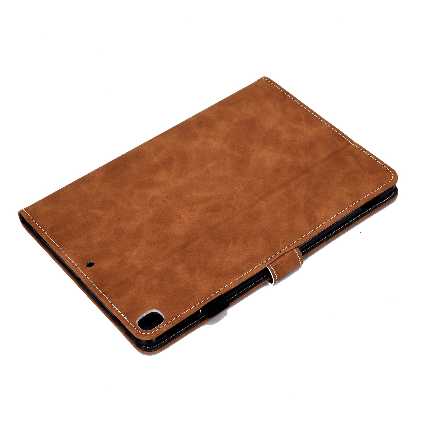 Solid Color Card Slots Stand Flip Leather Protective Cover for iPad 10.2 (2021)/(2020)/(2019) / iPad Air 10.5 inch (2019)