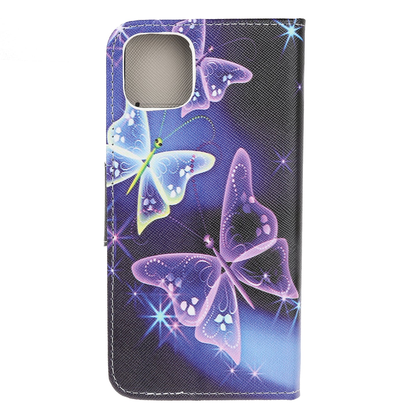 Pattern Printing Shell Leather Cover for iPhone 12 mini