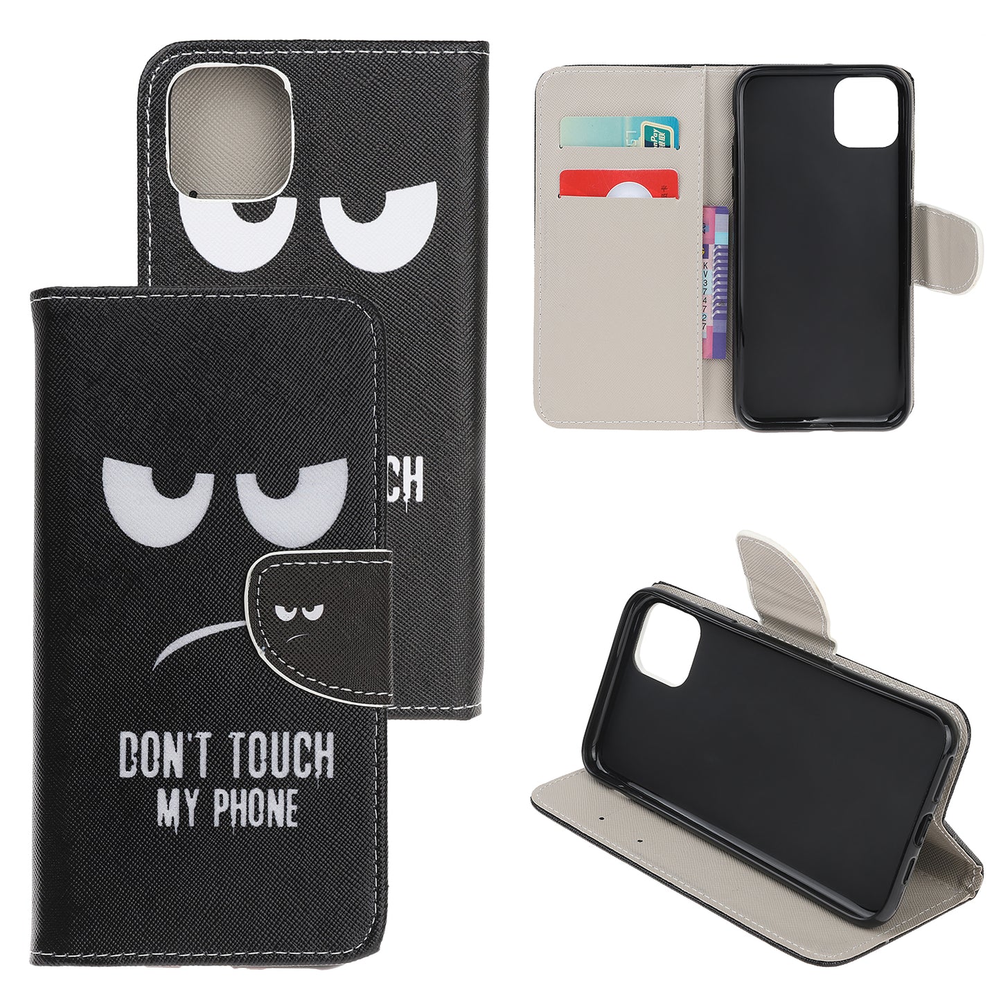 Pattern Printing Shell Leather Cover for iPhone 12 mini