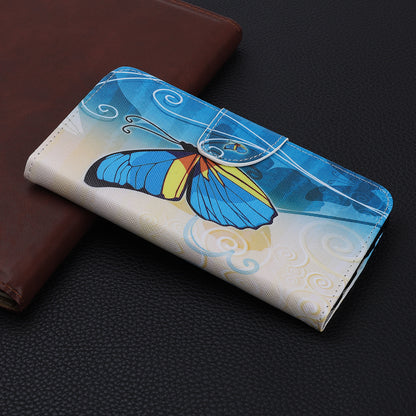 Pattern Printing Shell Leather Cover for iPhone 12 mini