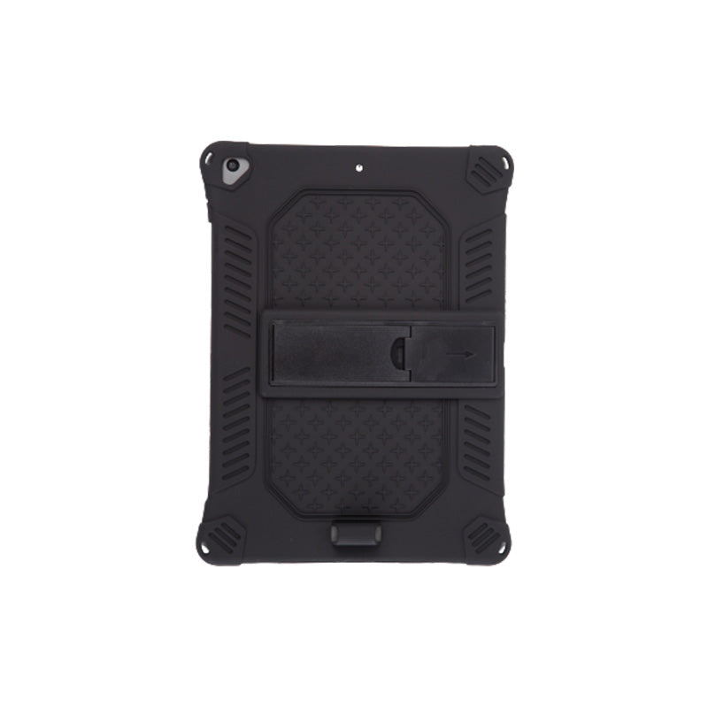 Kickstand PC Soft Silicone Case with Hanging Rope for iPad 10.2 (2021)/(2020)/(2019)/Air 10.5 inch (2019)