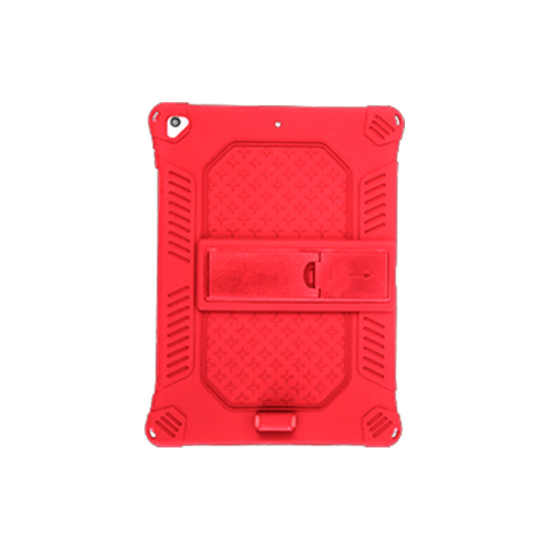 Kickstand PC Soft Silicone Case with Hanging Rope for iPad 10.2 (2021)/(2020)/(2019)/Air 10.5 inch (2019)