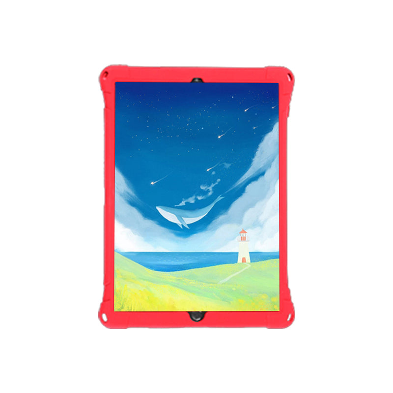 Kickstand PC Soft Silicone Case with Hanging Rope for iPad 10.2 (2021)/(2020)/(2019)/Air 10.5 inch (2019)
