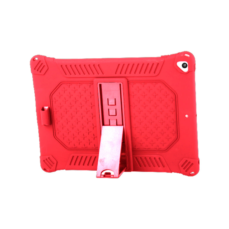 Kickstand PC Soft Silicone Case with Hanging Rope for iPad 10.2 (2021)/(2020)/(2019)/Air 10.5 inch (2019)