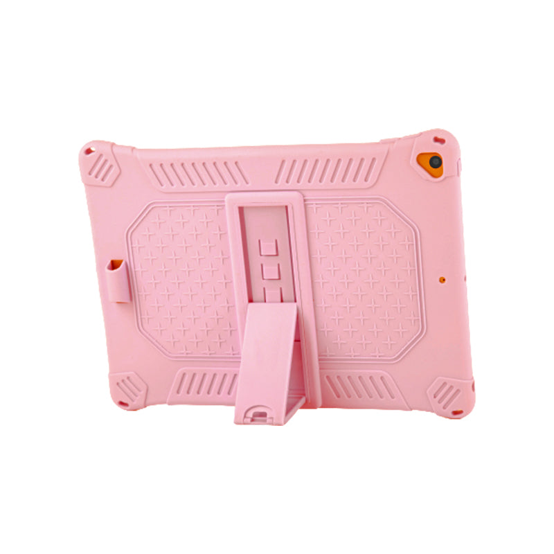 Kickstand PC Soft Silicone Case with Hanging Rope for iPad 10.2 (2021)/(2020)/(2019)/Air 10.5 inch (2019)
