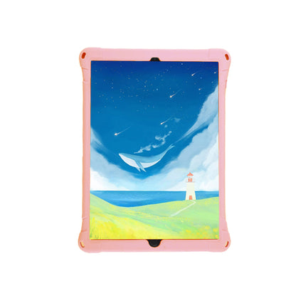 Kickstand PC Soft Silicone Case with Hanging Rope for iPad 10.2 (2021)/(2020)/(2019)/Air 10.5 inch (2019)