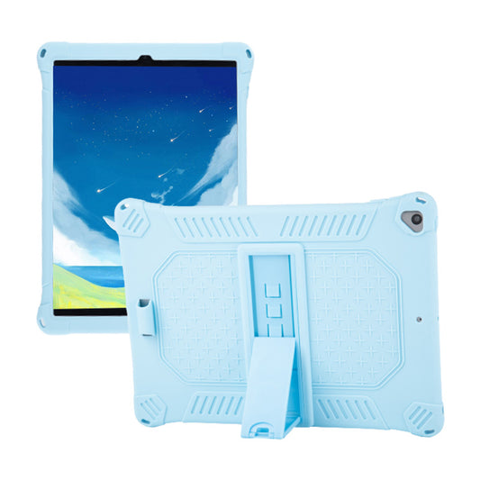 Kickstand PC Soft Silicone Case with Hanging Rope for iPad 10.2 (2021)/(2020)/(2019)/Air 10.5 inch (2019)