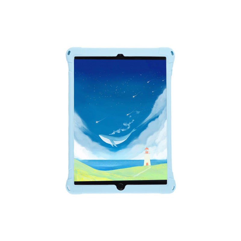 Kickstand PC Soft Silicone Case with Hanging Rope for iPad 10.2 (2021)/(2020)/(2019)/Air 10.5 inch (2019)