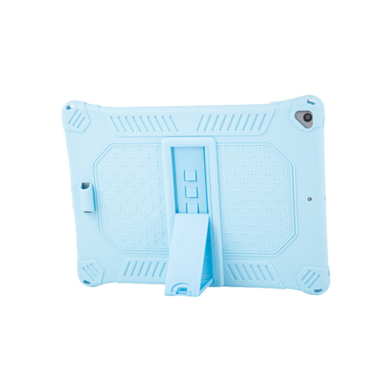 Kickstand PC Soft Silicone Case with Hanging Rope for iPad 10.2 (2021)/(2020)/(2019)/Air 10.5 inch (2019)