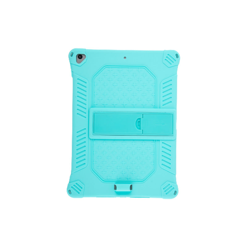 Kickstand PC Soft Silicone Case with Hanging Rope for iPad 10.2 (2021)/(2020)/(2019)/Air 10.5 inch (2019)