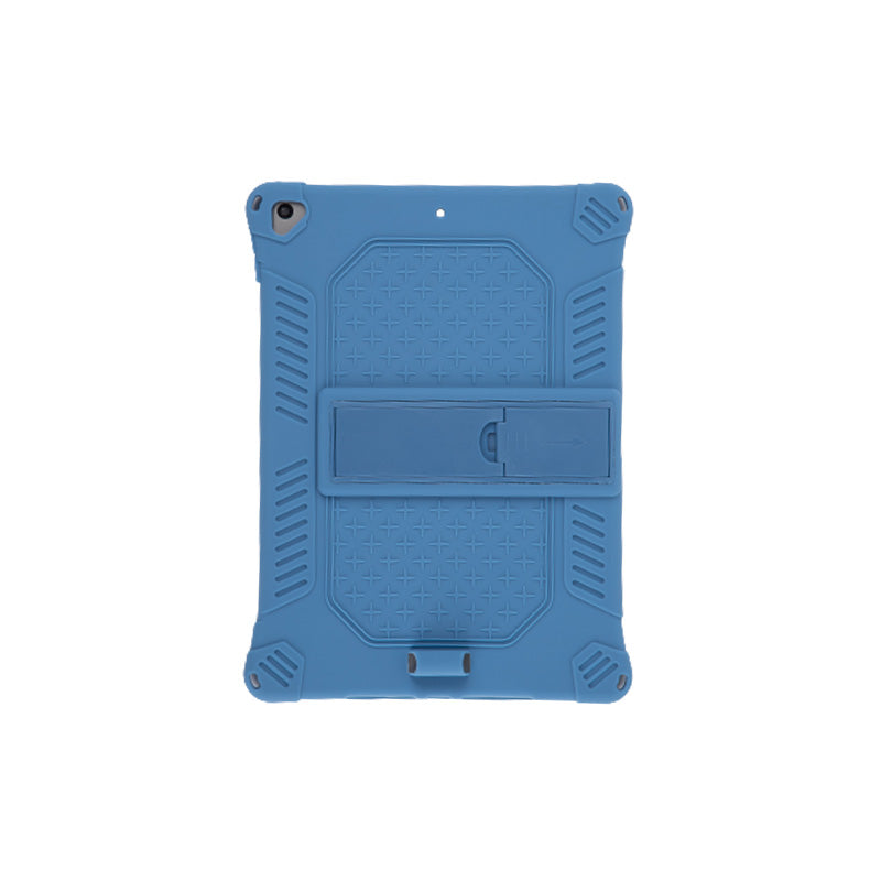 Kickstand PC Soft Silicone Case with Hanging Rope for iPad 10.2 (2021)/(2020)/(2019)/Air 10.5 inch (2019)