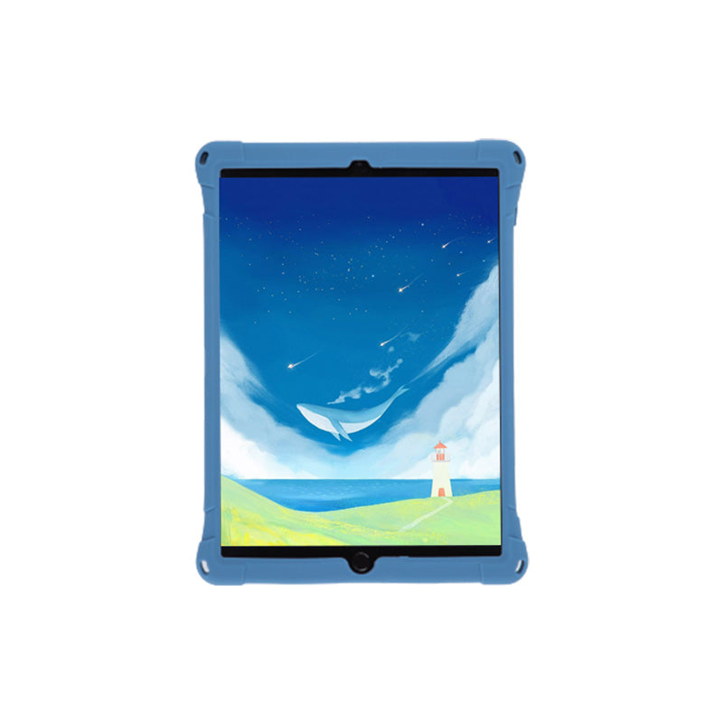 Kickstand PC Soft Silicone Case with Hanging Rope for iPad 10.2 (2021)/(2020)/(2019)/Air 10.5 inch (2019)