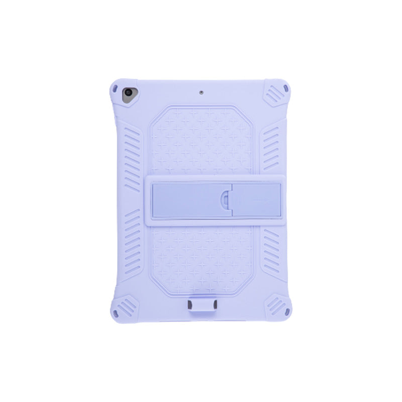 Kickstand PC Soft Silicone Case with Hanging Rope for iPad 10.2 (2021)/(2020)/(2019)/Air 10.5 inch (2019)