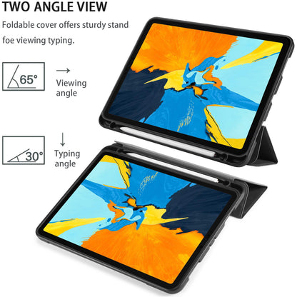 DG.MING See Series Auto Wake & Sleep Leather Protective Case for Apple iPad Air (2020)/Air (2022)/Pro 11-inch (2018)