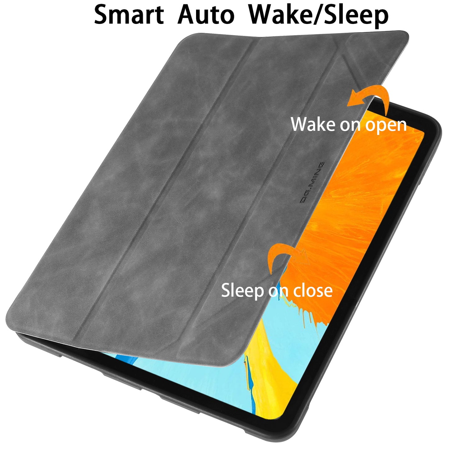 DG.MING See Series Auto Wake & Sleep Leather Protective Case for Apple iPad Air (2020)/Air (2022)/Pro 11-inch (2018)