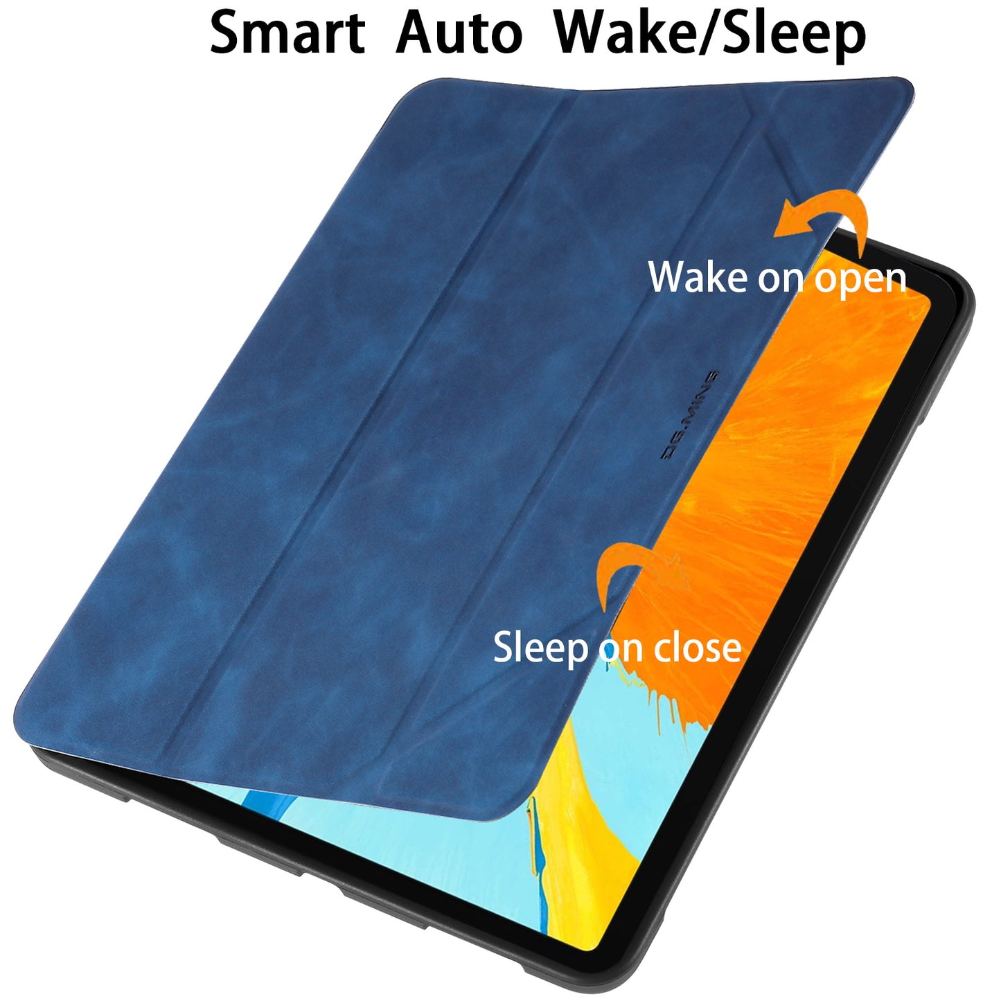 DG.MING See Series Auto Wake & Sleep Leather Protective Case for Apple iPad Air (2020)/Air (2022)/Pro 11-inch (2018)