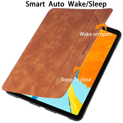 DG.MING See Series Auto Wake & Sleep Leather Protective Case for Apple iPad Air (2020)/Air (2022)/Pro 11-inch (2018)