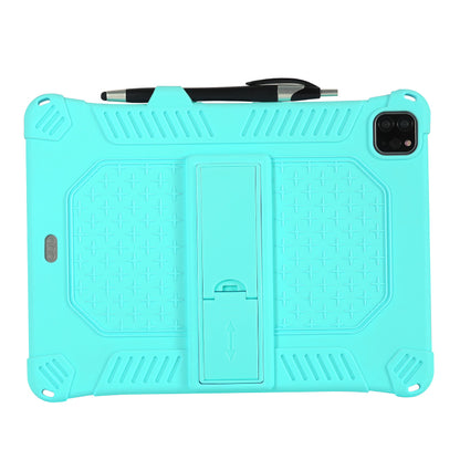 Kickstand PC Soft Silicone Case with Lanyard for iPad Air (2020)/Air (2022)/Pro 11-inch (2021)(2020)(2018)