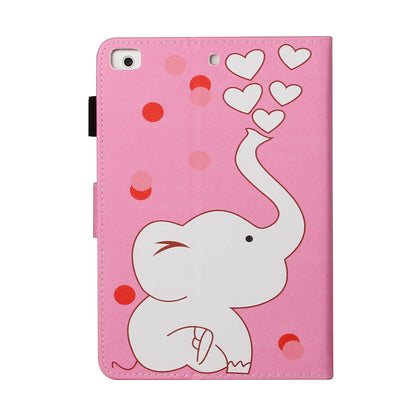 Printing Skin Leather Tablet Shell for iPad mini (2019) 7.9 inch/4/3/2/1