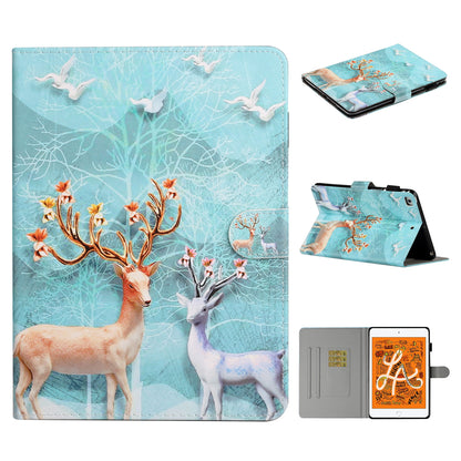 Printing Skin Leather Tablet Shell for iPad mini (2019) 7.9 inch/4/3/2/1