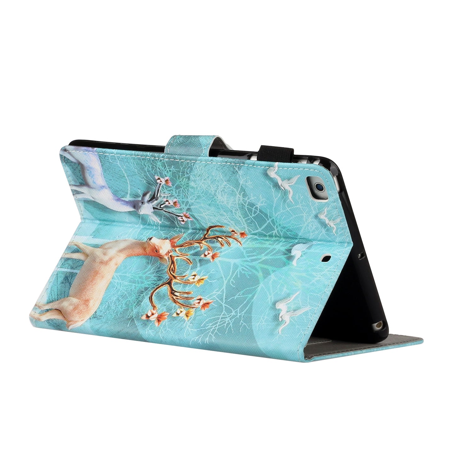 Printing Skin Leather Tablet Shell for iPad mini (2019) 7.9 inch/4/3/2/1