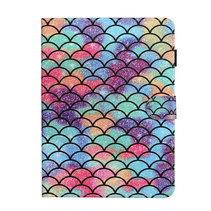 Pattern Printing Leather Stand Case with Card Slots for iPad 9.7-inch (2018) / 9.7-inch (2017) / Pro 9.7 inch (2016) / Air 2 / Air (2013)