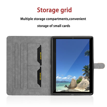 Crocodile Texture Flash Powder Leather Stand Tablet Case with Card Slots for iPad Pro 11-inch (2020)