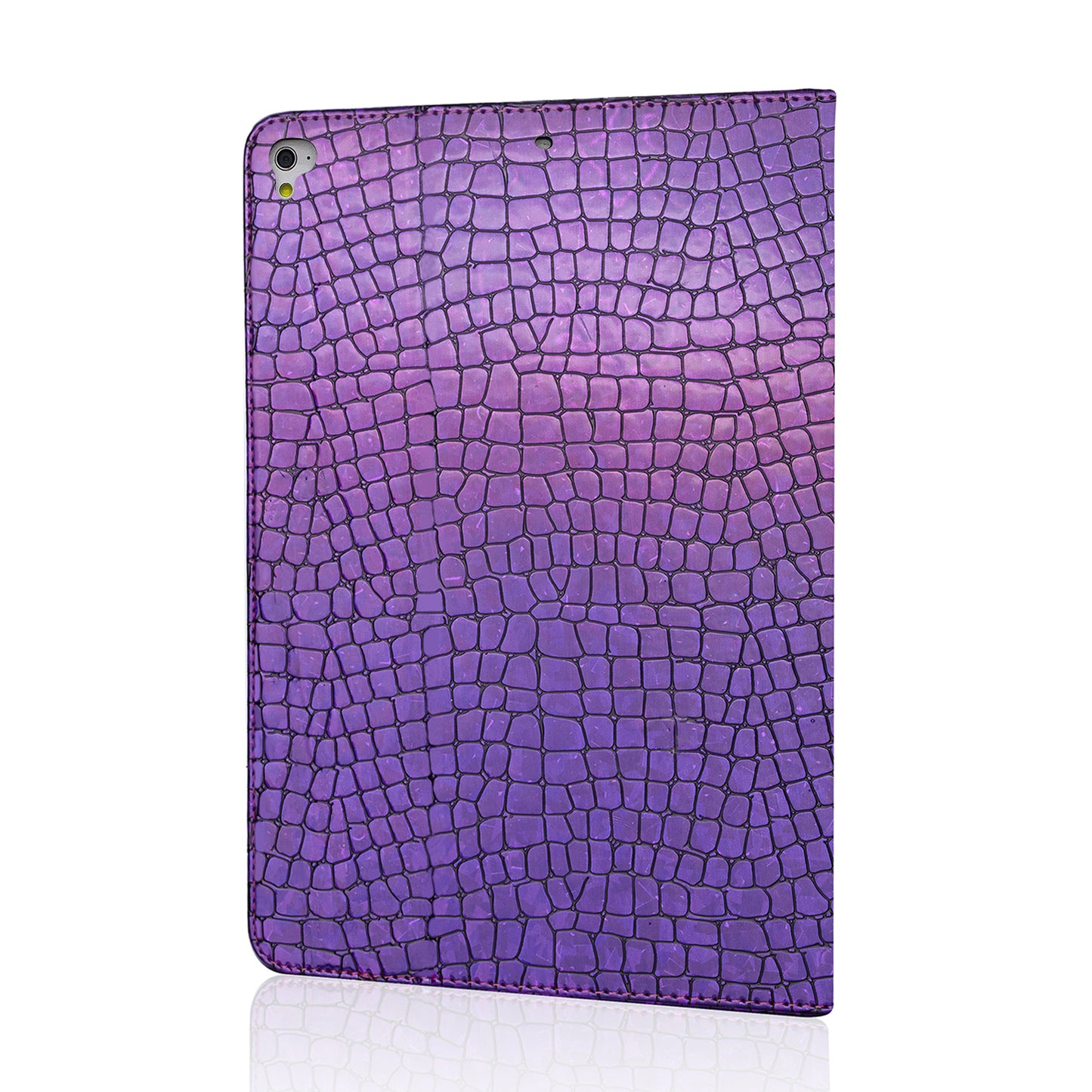 Crocodile Skin Flash Powder Leather Tablet Case for iPad 9.7-inch (2018) / 9.7-inch (2017) / Pro 9.7 inch (2016) / Air 2 / Air (2013)